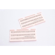 5 strands of flare implanted eyelashes (unit)