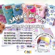 SAVING ALBUM SAVING PACKAGE, 2 million, 5 million, 10 million, 15 million, 20 million, 30 million AL