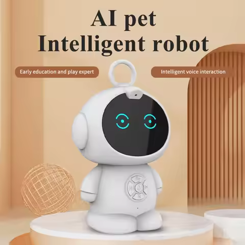 Smart AI Robot WiFi Early Education Toys for Children Speech Recognition & Voice Interactive Educati