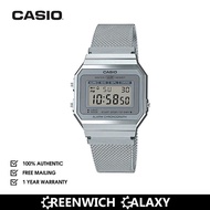 Casio Vintage Digital Mesh Watch (A700WM-7A)