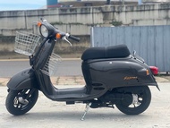 รถป๊อป Giorno 50cc. สีเทาเข้ม