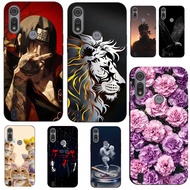 For Motorola Moto E6S E6i Case Phone Cover Protective Soft Silicone Black Tpu Case Shockproof phone 