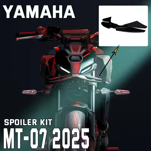 For MT07 MT 07 2024-2025 new accessories front spoiler front beak spoiler motorcycle winglet spoiler