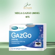 Mega Gazgo 200mg 10's