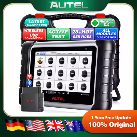 Autel MaxiCOM MK808BT PRO OBD2 Scanner Automotivo Car Diagnostic Scan Tool OBD 2 Code Reader Key Cod