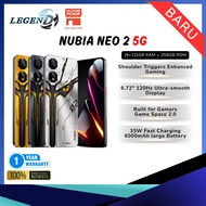 nubia Neo 2 5G (20GB*+256GB) Original Gaming Smartphone | 6.72" 120Hz FHD+ Display | 6000mAh