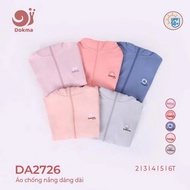 DOKMA//Dokma DA2726 long sun protection shirt is a product for children, with UPF 50+ sun protection