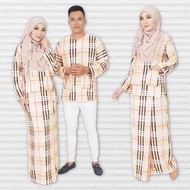 [ XXS - 10XL ] Sedondon Raya Couple 2024 . Baju Kurung Kedah . Kurta Moden Slimfit . Muslimah Plus Size Manisah [ H ]