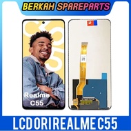 LCD TOUCHSCREEN REALME C55 / A58 4G / A1 2023 / NARZO N55 FULSET ORIGINAL