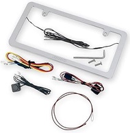 YOURS N-BOX Custom JF5 JF6 Dedicated LED License Plate Frame, Vacuum Plating, NBOX Custom, Exterior 