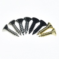 KAISH 30pcs Stainless Steel #3 x 3/8" Pickguard Screws for USA Gibson Les Paul/SG