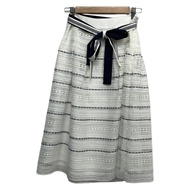 Austin Reed Skirt Size 3 Knee-length Lace Women White Direct from Japan Secondhand