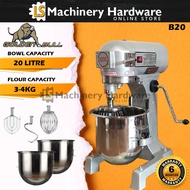 Golden Bull B20 20L Heavy duty Stand Mixer C/W 2 bowls and accessories