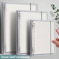 1pc Grid Notebook, Simple Ins Style Dot Grid Removable Spiral Notebook For Students, Available In A5