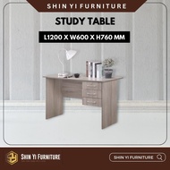 [SARAWAK] 4Ft Study Desk Writing Table Meja Belajar Office Table Study Table Drawer student study de