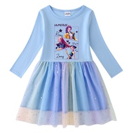 Outfit Dress For Kids Girls Kpop Birthday Dress