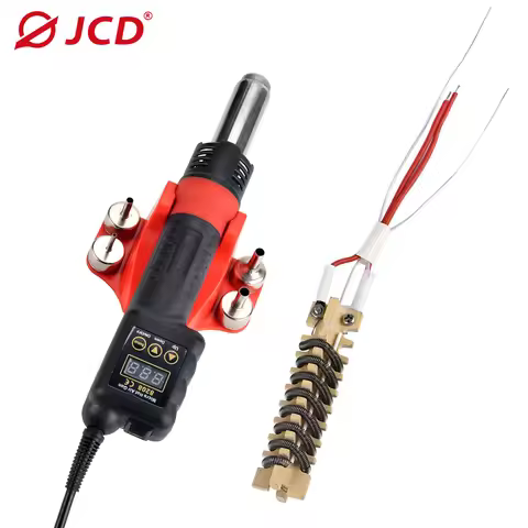 JCD Micro Hot Air Gun 8208 750W Soldering Welding Rework Station LCD Digital Display All-in-one Heat