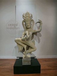 เทวรูปขอม นางอัปสรา Apsara high59cm bronze