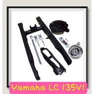 yamaha LC135 ARM SWING ARM LC V1 (FULL SET) SIAP HUB PANEL SHAFT GETAH ARM ADJUSTER SWING ARM LC135