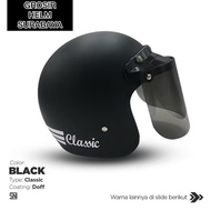 GROSIRHELMSURABAYA - Bogo Classic Helmet / SNI Adult Retro Helmet / 3 LINE CLASSIC HELMET