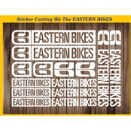 Sticker cutting fixie Mtb Eastern Bikes Vinyl Stickers Sheet Frame Cycle Cycling Bicycle Mtb