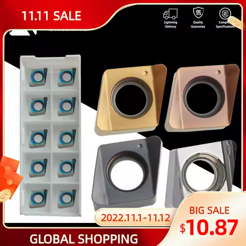 KaKarot 4NKT060308 Carbide Insert TE90 Metal Fast-Feed Milling Cutter Tungsten Carbide 4NKT060308R-M