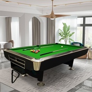 HY-6/Pool Table Standard American Black Eight Desk Table Tennis Billiard Table Marble Pool Table Commercial Platform LED
