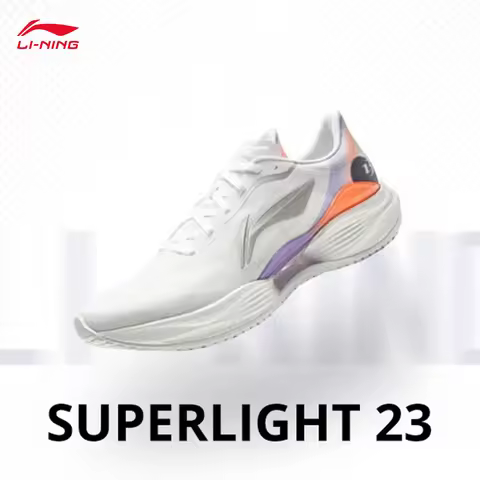 LI-NING SUPERLIGHT 23 Men's BOOM FIBER Running Shoes Stable Support Lightweight Rebound sneakers ARB