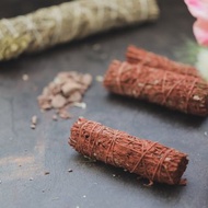 龍血藍色鼠尾草混合捆 招財又回春