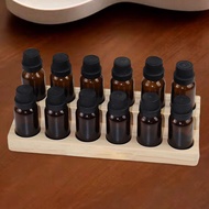 [tenlzsp0bc] Wooden Essential Oils Storage Rack Nail Polish Holder for New Year Festivals
