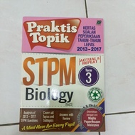 praktis topik sasbadi 2013-2017 term 3 actual and repeat past year papers stpm biology sem 3 (964/3)