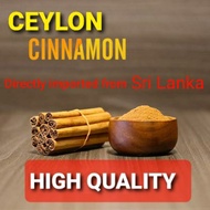 ✵Original Ceylon Cinnamon Kulit Kayu Manis Ceylon Asli Ori 25g QUALITY GUARANTEED❅