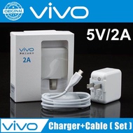 Original Vivo Charger 5V-2A Android Fast Charging Quick Charger With Micro Android Usb Cable