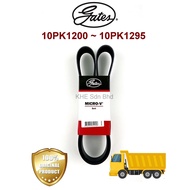 10PK 1265 1270 1275 1280 1285 1287 Gates USA Micro V Fan Belt 10PK1265 10PK1270 10PK1275 10PK1287