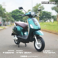 {OTOMOTIFKU SEPEDA MOTOR LISTRIK GODA RAPTOR 220 LION 200