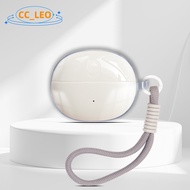 for Baseus Bass BC1 Open-Ear Case Clear Soft Case Cute Lanyard Charm Suitable for Baseus Bass BC1 Sh