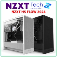 NZXT H5 Flow 2024 Case (All White / Black)
