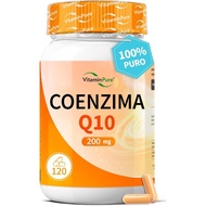 Cnzyme Q10 200mg untuk Kapsul 120 Kapsul (4 Bulan penggunaan) Bioavailability Q10