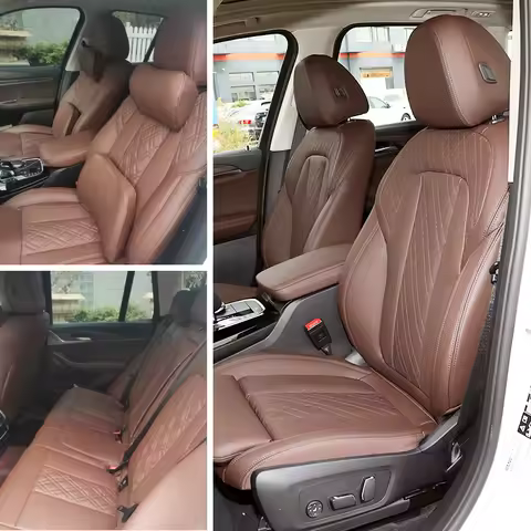 For BMW Series Custom Fit Car Accessories Seat Covers 5 Seats Leather for BMW e46 e90 e60 f30 f10 e3