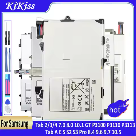 Battery SP4960C3B For Samsung GALAXY Tab 2/3/4 7.0 8.0 10.1 GT P3100 P3110 P3113/Tab A E S S2 S3 Pro