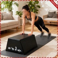 leipupa Hip Thrust Box Multifunctional Glute Bridge Bench Hip Thrust Bench Stable Glute