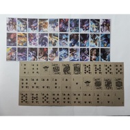【READY STOCK】Kad Tepok / Poker Card Mainan 90an Childhood Game (Kad Mainan 30pcs)