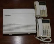 商業電話系統 Panasonic kx-ta308 配2個電話機