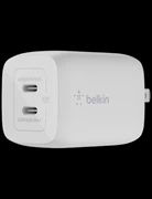 Sạc nhanh Belkin 65W Gan2, 2 x USB-C PD PPS - Chính Hãng