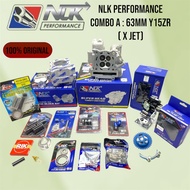 COMBO NLK PERFORMANCE FULL SPEC 63MM , 65MM X JET Y15ZR