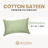 Sultera TELANG - Pillow Case Sarung Bantal Sultera Premium Cotton Sateen Series Luxury Hotel Grade Q