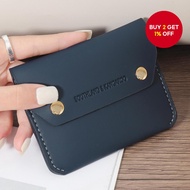 Women's Compact Wallet - Short, Snap Closed Snap Coin Pocket, Credit Card Slot