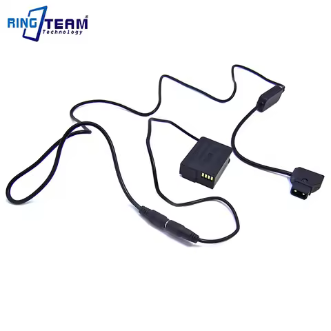 10-24V D-Tap Power Cable + BLC12 DMW-DCC8 DC coupler for Panasonic Lumix FZ1000 FZ300 G7 G6 G5 GH2 G