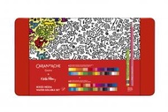 CARAN D'ACHE - Keith Haring特別版丨40色水溶木顏色+42色水溶蠟筆套裝