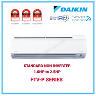 DAIKIN Standard Non Inverter Air-Conditioner 1.0HP to 2.5HP (Complete Set Indoor + Outdoor Unit)
